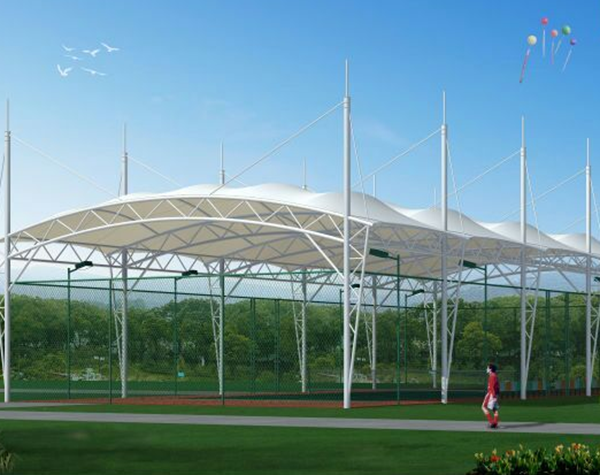 盖顶膜布局修建的两个计划