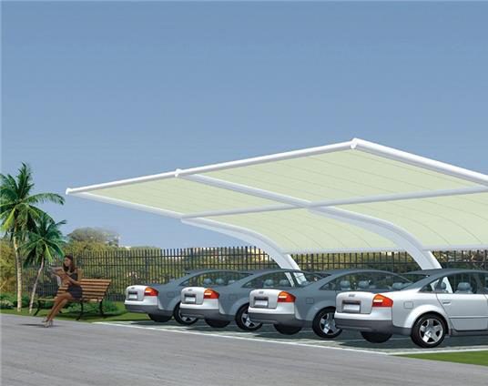 浅谈膜布局车棚三年后会若何成长