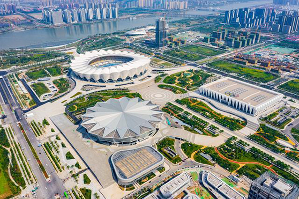 运动场空间膜布局