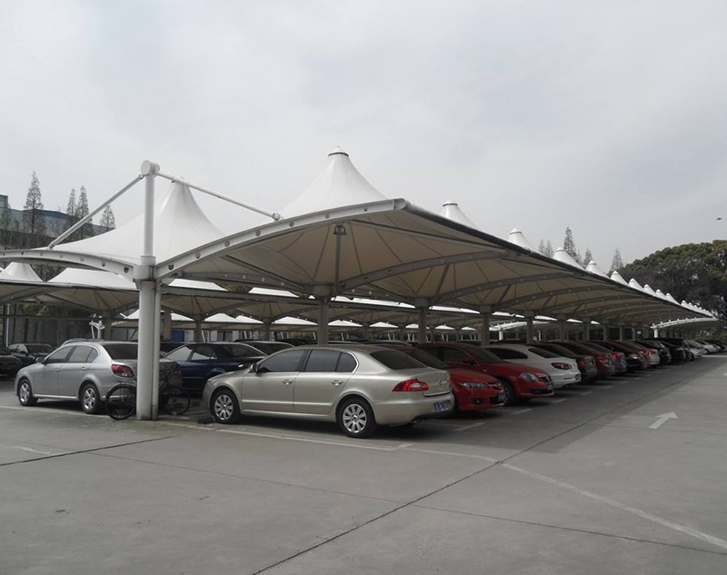 膜布局车棚的施工要点是甚么？