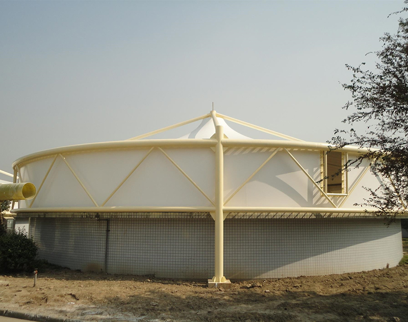 膜规划厂家先容污水池反吊膜加盖全封锁的上风