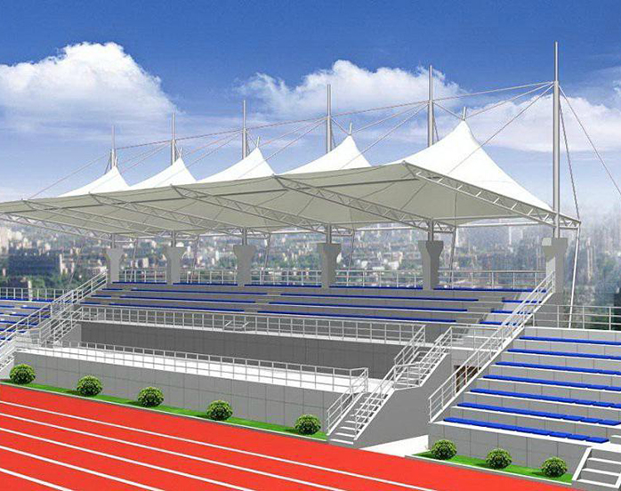 挑选运动场膜布局看台的上风