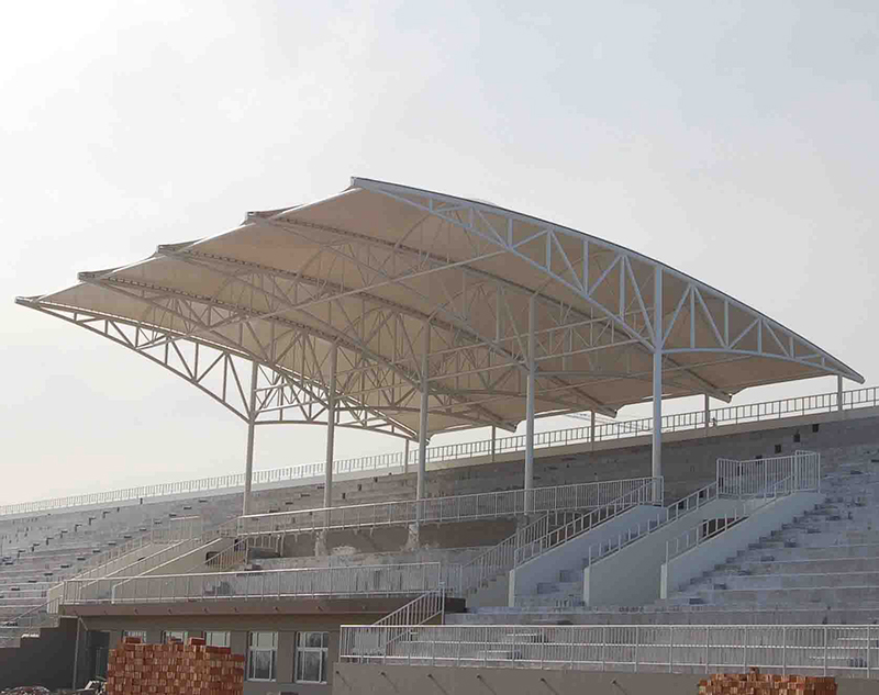 运动场膜布局看台扶植