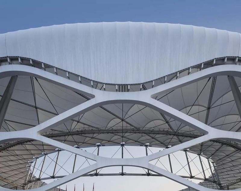 张拉索膜布局工程品质的五个改良办法