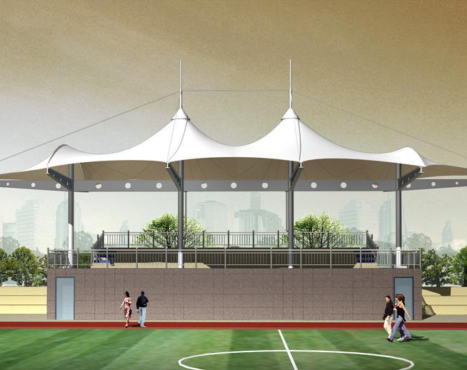 佛兰空间膜布局公司阐发体育膜布局看台的上风