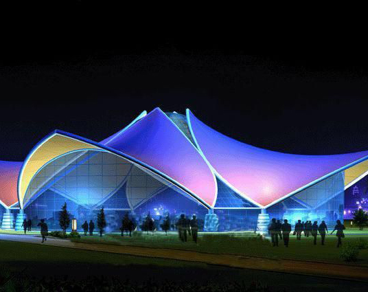 膜布局在贸易修建中的利用