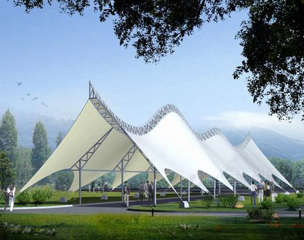 索膜布局系统发源于太古时期人类栖身的帐篷