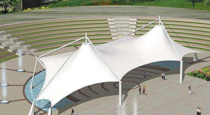 景观膜布局工程