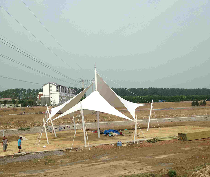 张拉膜布局施工 张拉膜布局施工