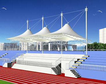 张拉膜看台在春季施工时应注重的事变