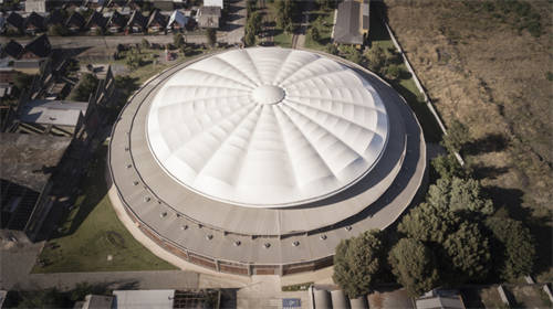 中秋谢师恩，佛兰空间带你赏识圆形膜布局修建！