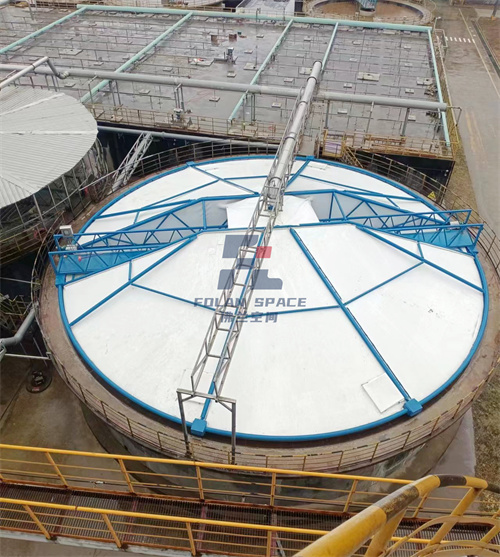 进级革新，污水池反吊膜加盖新奇又环保