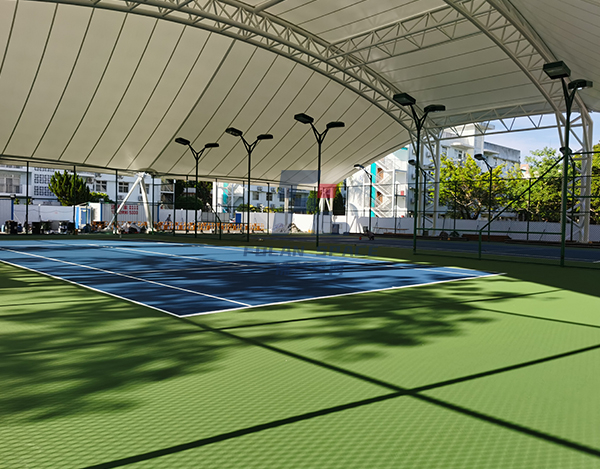 广东大亚湾核电站网球场及篮球场膜名目