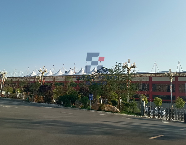 陆良北辰中学膜布局看台