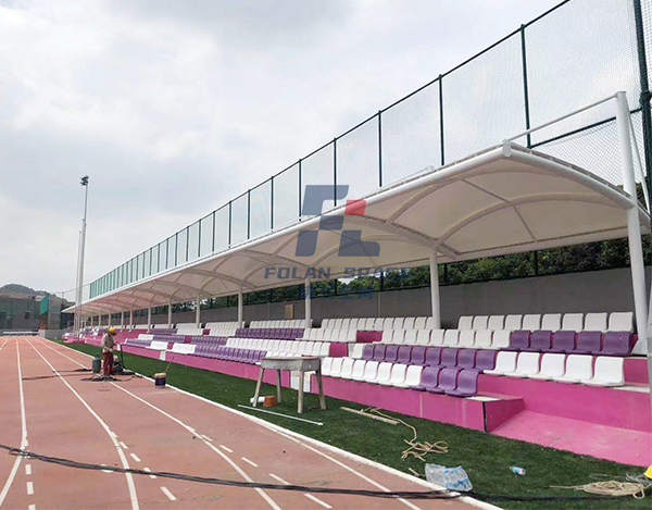 广东斐特思公学膜布局体育看台