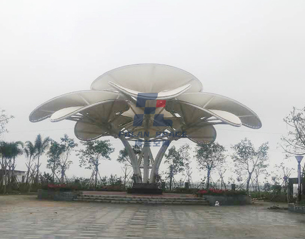 海南钢伞膜布局